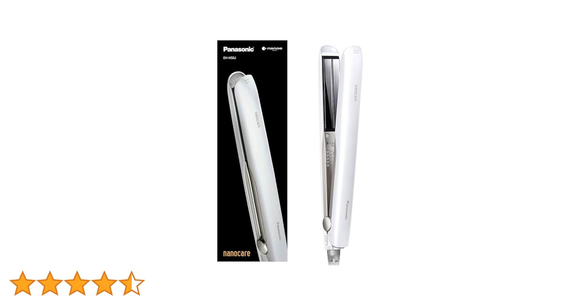 Amazon | パナソニック ヘアーアイロン ストレート用 ナノケア